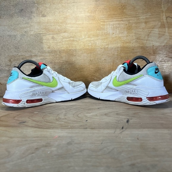 Nike Air Max Excee Womens Size 9.5 Shoes Sneakers White Volt CW5606-100 - Picture 5 of 8